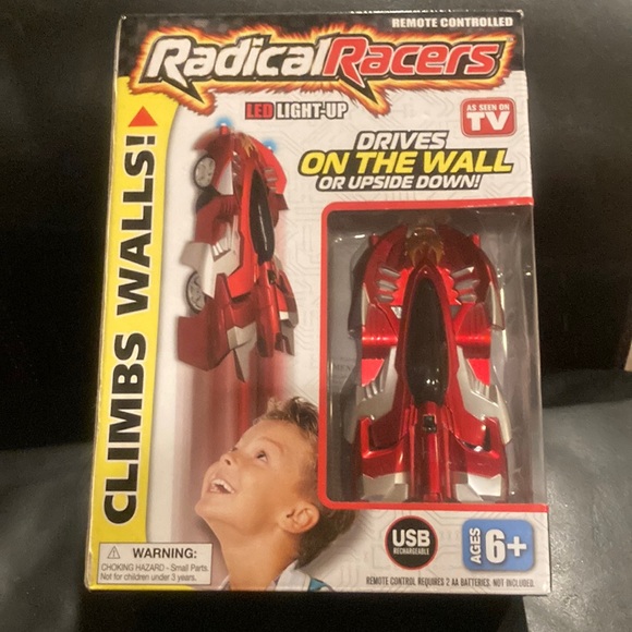 Radical Racers Toys Radical Racers Remote Controlled Car Climbs